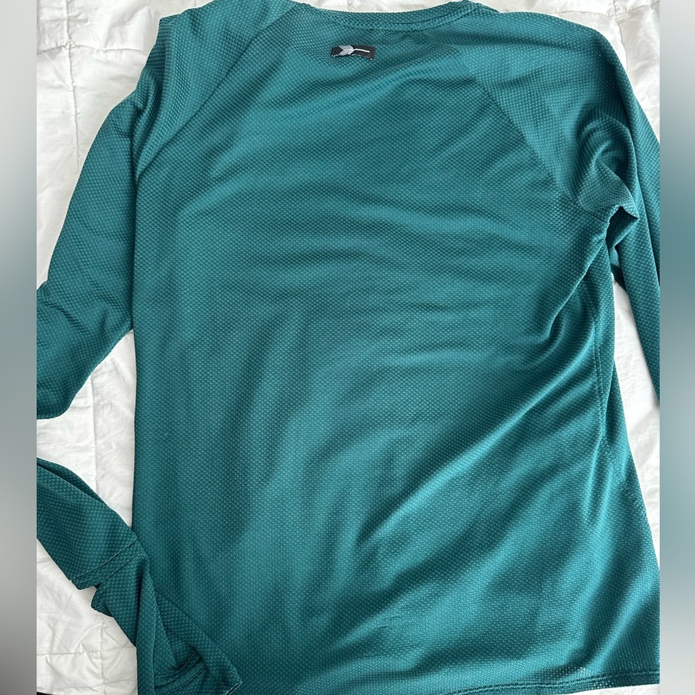 Oiselle Teal Flyout Long Sleeve Women's Tee